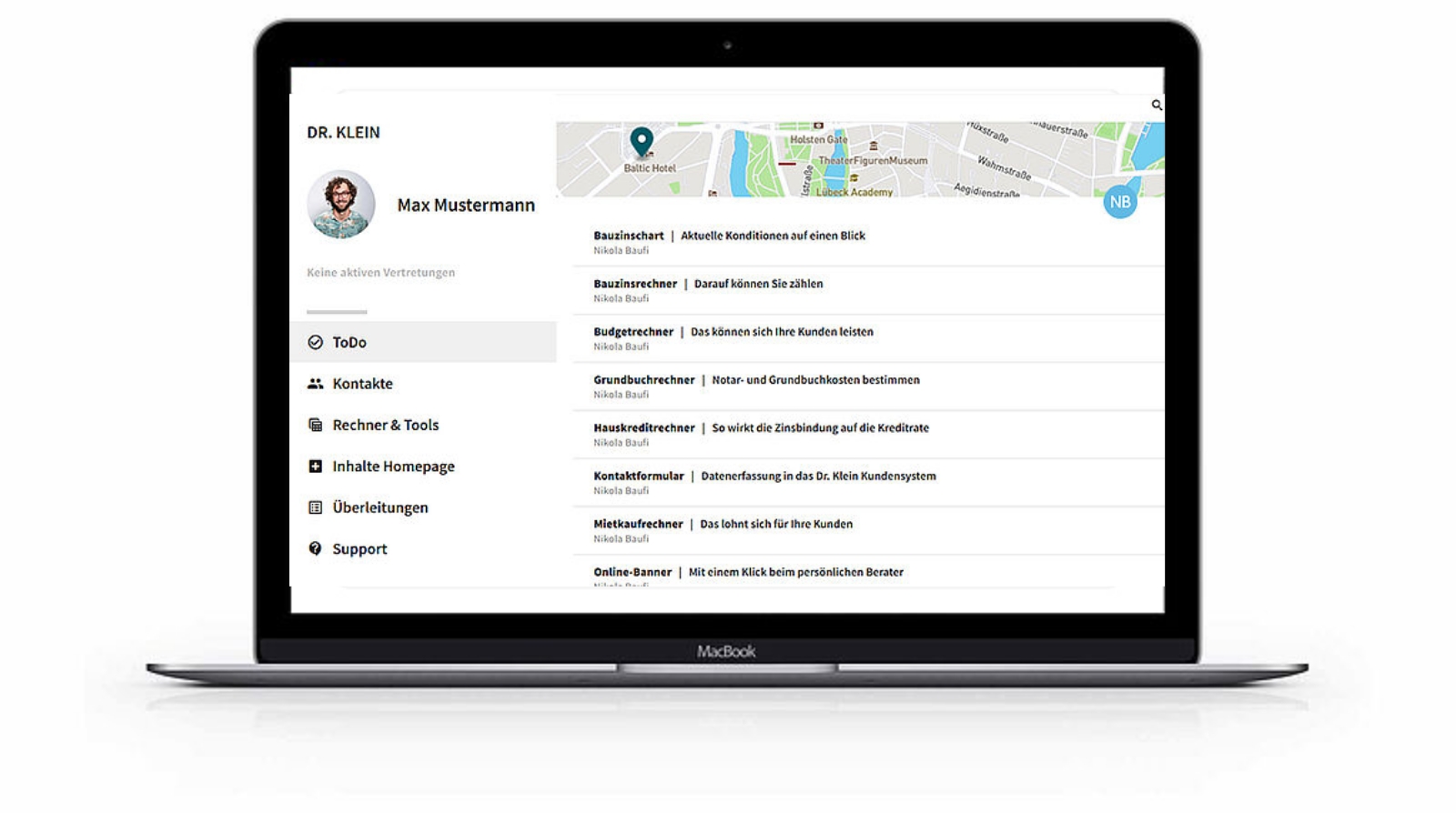 Überleitungstool von Dr. Klein